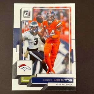 Courtland Sutton: Denver Broncos, Wide Receiver 2022 Panini Donruss #262